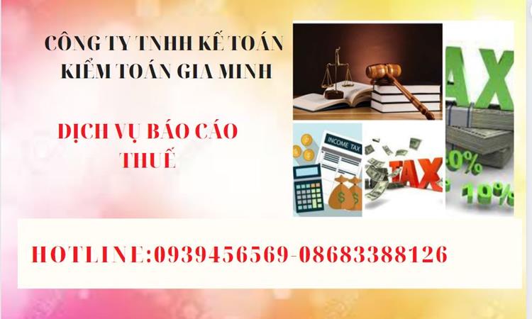 PHÍ DỊCH VỤ BÁO CÁO THUẾ GTGT TẠI QUẢNG BÌNH 4 Thủ tục báo cáo thuế GTGT tại Quảng Bình