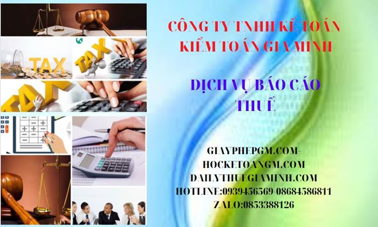 PHÍ DỊCH VỤ BÁO CÁO THUẾ GTGT TẠI THÀNH PHỐ HẢI PHÒNG 4 Thủ tục báo cáo thuế GTGT tại Thành phố Hải Phòng