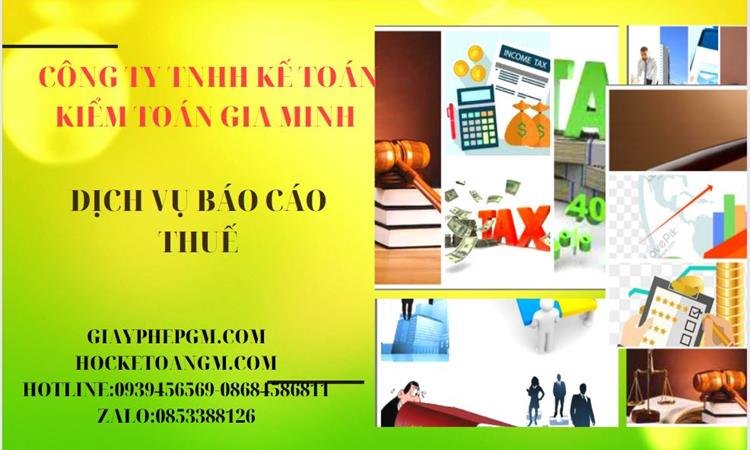 PHÍ DỊCH VỤ BÁO CÁO THUẾ GTGT TẠI THÀNH PHỐ HUẾ 4 Thủ tục báo cáo thuế GTGT tại Thành Phố Huế