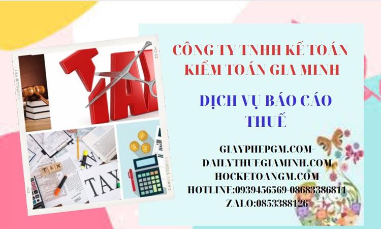 Thủ tục báo cáo thuế GTGT tại Thị xã Mỹ Hào