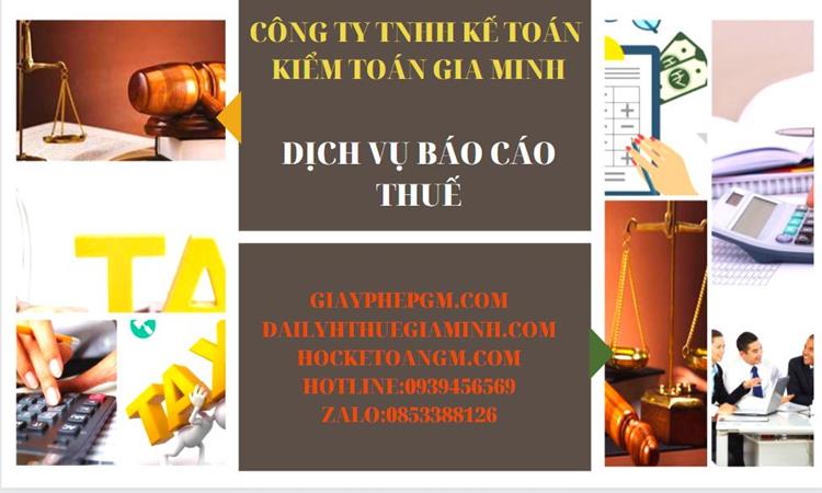 PHÍ DỊCH VỤ BÁO CÁO THUẾ GTGT TẠI TP CẦN THƠ 4 Thủ tục báo cáo thuế GTGT tại TP Cần Thơ