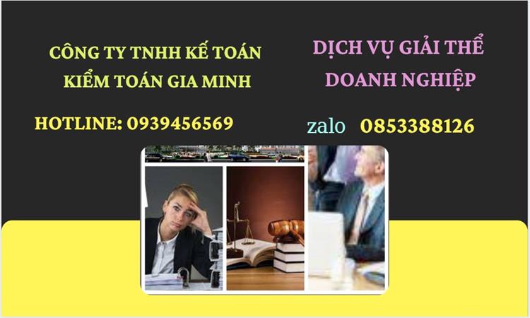 Thủ tục giải thể công ty tại Bình Dương dịch vụ uy tín tốt