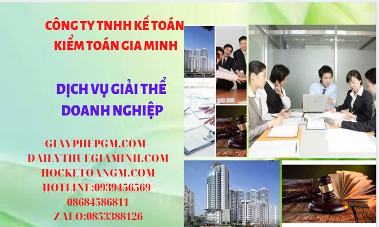 Thủ tục giải thể công ty tại Cao Bằng trọn gói luật mới nhất