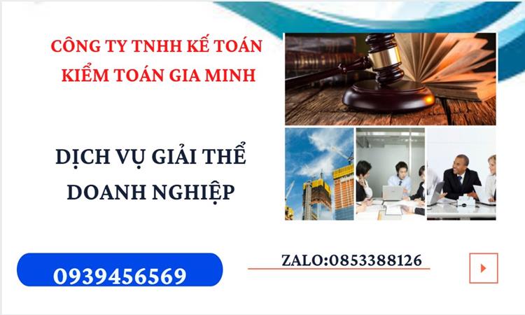 Thủ tục giải thể công ty tại Hà Nội trọn gói luật mới nhất
