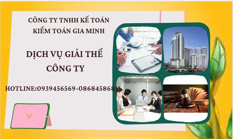 Thủ tục giải thể công ty tại Huyện Ba Vì dịch vụ uy tín tốt