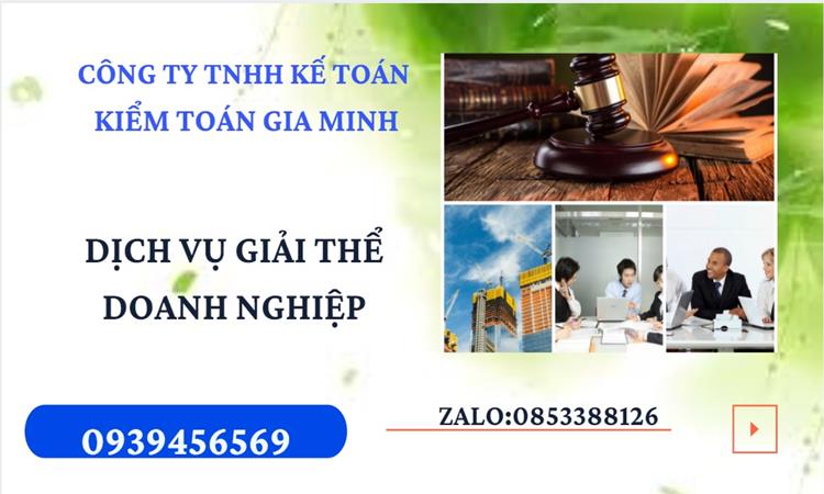 THỦ TỤC GIẢI THỂ CÔNG TY TẠI HUYỆN GIA LÂM TRỌN GÓI LUẬT MỚI NHẤT 4 Thủ tục giải thể công ty tại Huyện Gia Lâm trọn gói luật mới nhất