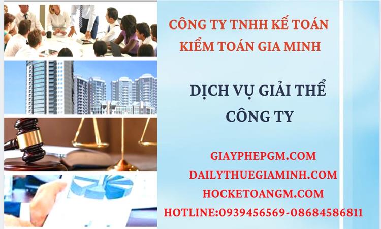 Thủ tục giải thể công ty tại Huyện Khoái Châu dịch vụ uy tín tốt