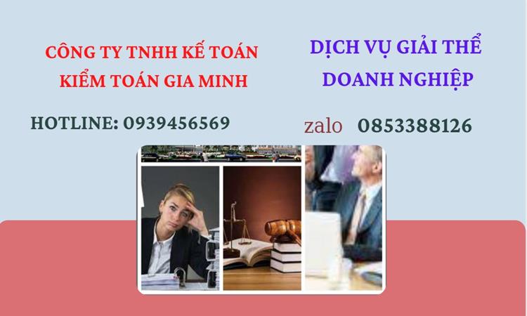 Thủ tục giải thể công ty tại Huyện Thanh Oai trọn gói luật mới nhất