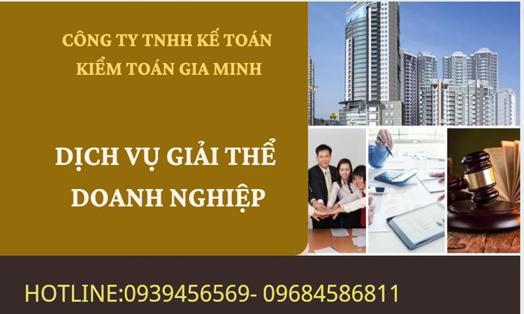 Thủ tục giải thể công ty tại Huyện Thới Lai dịch vụ uy tín tốt
