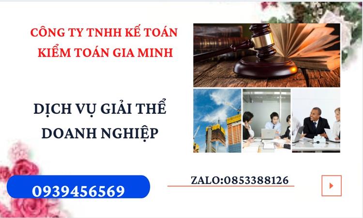 THỦ TỤC GIẢI THỂ CÔNG TY TẠI KON TUM TRỌN GÓI LUẬT MỚI NHẤT 4 Thủ tục giải thể công ty tại Kon Tum trọn gói luật mới nhất