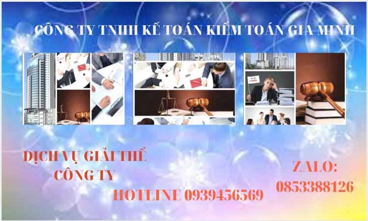 Thủ tục giải thể công ty tại Quận 12 trọn gói luật mới nhất