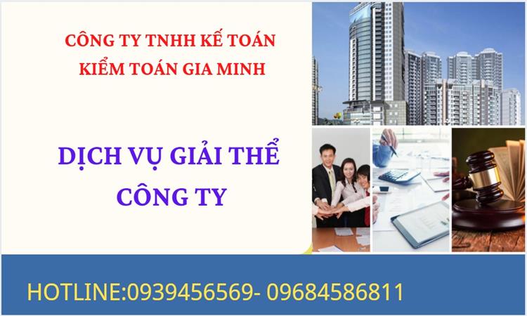 Thủ tục giải thể công ty tại Quận 2 trọn gói luật mới nhất