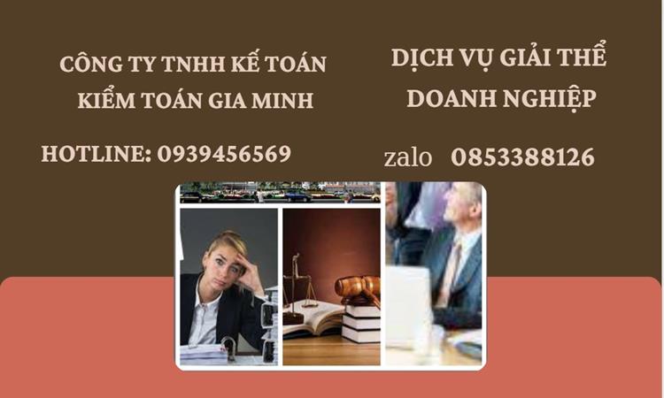 Thủ tục giải thể công ty tại Quận Ba Đình trọn gói luật mới nhất