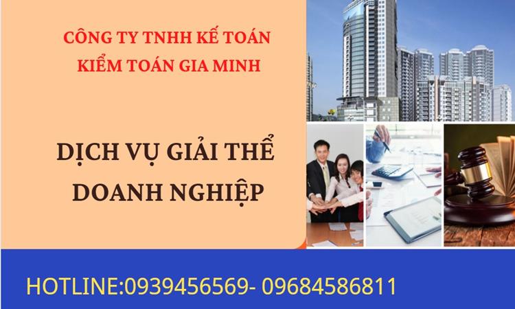 Thủ tục giải thể công ty tại Quận Bắc Từ Liêm trọn gói luật mới nhất