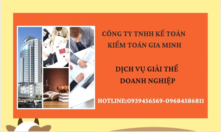 Thủ tục giải thể công ty tại Quận Cái Răng dịch vụ uy tín tốt
