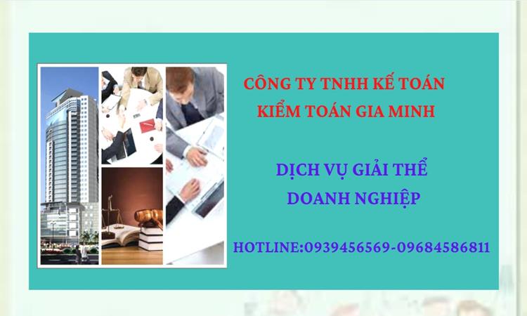 Thủ tục giải thể công ty tại Quận Nam Từ Liêm trọn gói luật mới nhất
