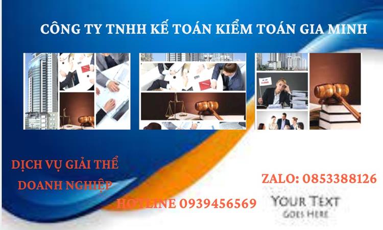 Thủ tục giải thể công ty tại Quận Thốt Nốt dịch vụ uy tín tốt