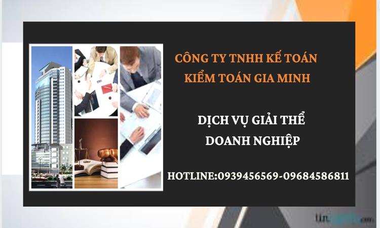 Thủ tục giải thể công ty tại Thái Nguyên trọn gói luật mới nhất