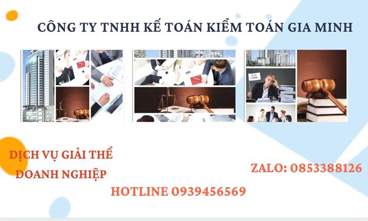 Thủ tục giải thể công ty tại Thành Phố Hà Nội trọn gói luật mới nhất