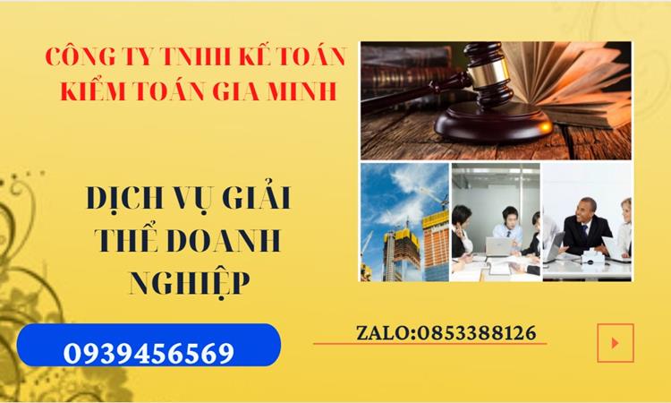 Thủ tục giải thể công ty tại TP Đà Nẵng trọn gói luật mới nhất