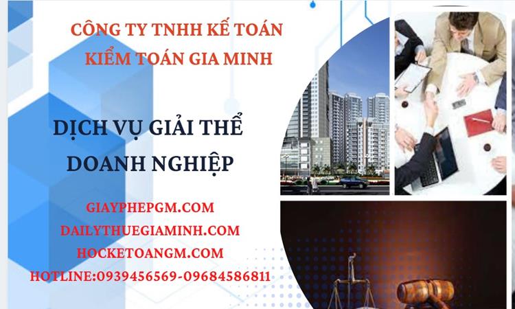 Thủ tục giải thể công ty tại Yên Bái trọn gói luật mới nhất