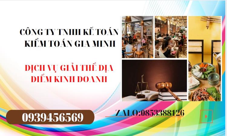 Thủ tục giải thể địa điểm kinh doanh tại Huyện Chương Mỹ