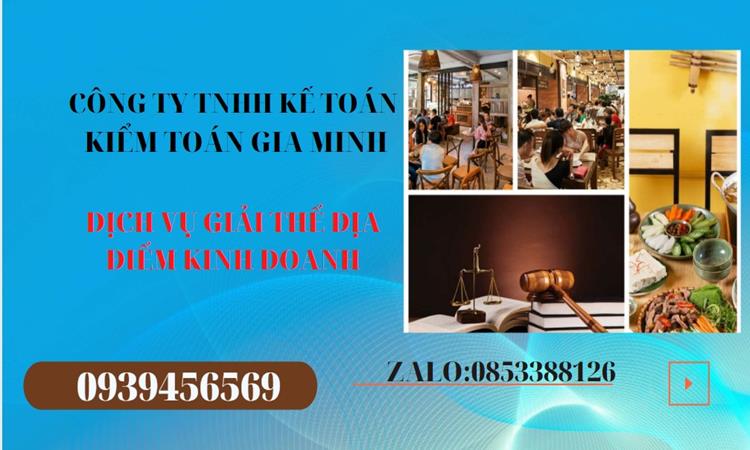 Thủ tục giải thể địa điểm kinh doanh tại Huyện Mỹ Đức