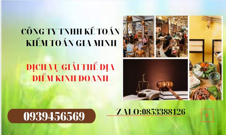 Thủ tục giải thể địa điểm kinh doanh tại Huyện Phú Xuyên