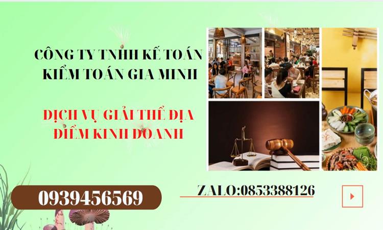 Thủ tục giải thể địa điểm kinh doanh tại Huyện Phúc Thọ