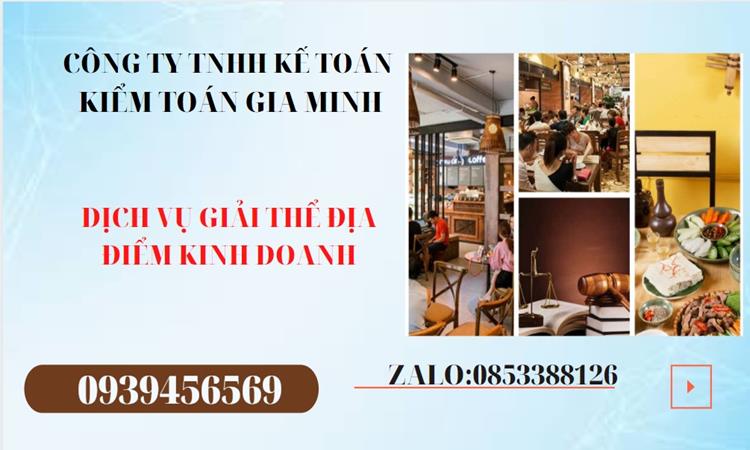 Thủ tục giải thể địa điểm kinh doanh tại Huyện Thới Lai