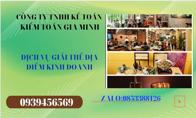 Thủ tục giải thể địa điểm kinh doanh tại Khánh Hòa