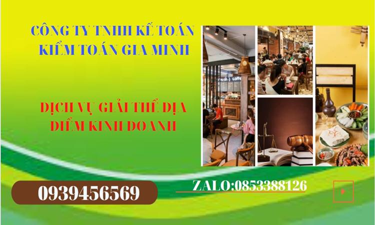 Thủ tục giải thể địa điểm kinh doanh tại Nghệ An