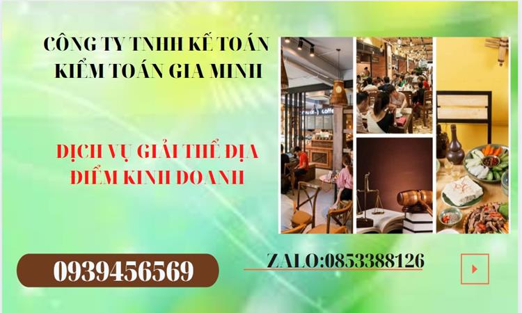 DỊCH VỤ GIẢI THỂ ĐỊA ĐIỂM KINH DOANH TẠI PHÚ YÊN NHANH, GIÁ RẺ 4 Thủ tục giải thể địa điểm kinh doanh tại Phú Yên