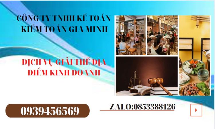 DỊCH VỤ GIẢI THỂ ĐỊA ĐIỂM KINH DOANH TẠI QUẬN 12 NHANH, GIÁ RẺ 4 Thủ tục giải thể địa điểm kinh doanh tại Quận 12