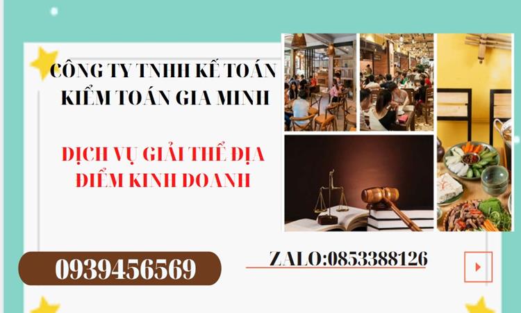 DỊCH VỤ GIẢI THỂ ĐỊA ĐIỂM KINH DOANH TẠI QUẬN 9 NHANH, GIÁ RẺ 4 Thủ tục giải thể địa điểm kinh doanh tại Quận 9