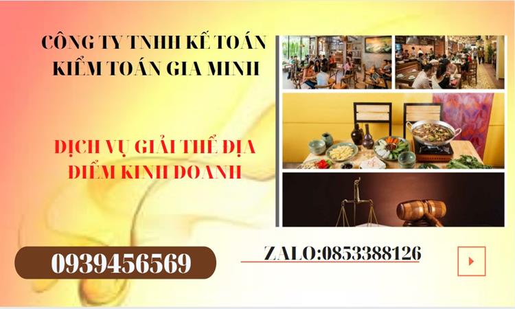 DỊCH VỤ GIẢI THỂ ĐỊA ĐIỂM KINH DOANH TẠI QUẬN BẮC TỪ LIÊM NHANH, GIÁ RẺ 4 Thủ tục giải thể địa điểm kinh doanh tại Quận Bắc Từ Liêm