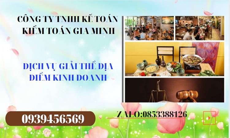 Dịch vụ giải thể địa điểm kinh doanh tại Quận Cái Răng nhanh, giá rẻ – Uy tín và Hiệu quả 5 Thủ tục giải thể địa điểm kinh doanh tại Quận Cái Răng