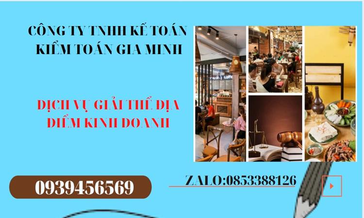 DỊCH VỤ GIẢI THỂ ĐỊA ĐIỂM KINH DOANH TẠI QUẬN CẦU GIẤY NHANH, GIÁ RẺ 4 Thủ tục giải thể địa điểm kinh doanh tại Quận Cầu Giấy
