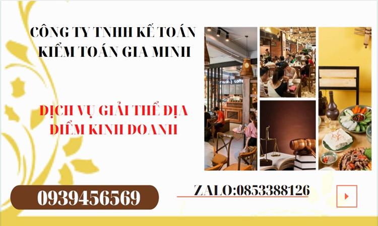 DỊCH VỤ GIẢI THỂ ĐỊA ĐIỂM KINH DOANH TẠI QUẬN HÀ ĐÔNG NHANH, GIÁ RẺ 5 Thủ tục giải thể địa điểm kinh doanh tại Quận Hà Đông