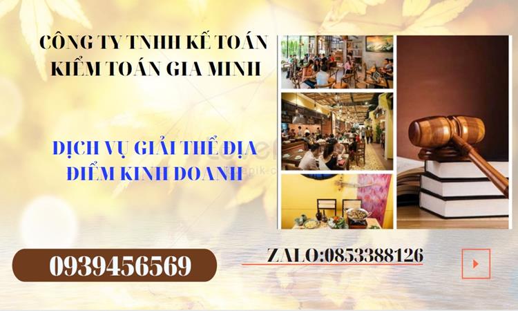 Thủ tục giải thể địa điểm kinh doanh tại Quận Long Biên