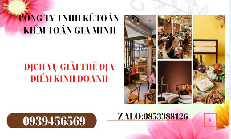 DỊCH VỤ GIẢI THỂ ĐỊA ĐIỂM KINH DOANH TẠI QUẬN THANH XUÂN NHANH, GIÁ RẺ 4 Thủ tục giải thể địa điểm kinh doanh tại Quận Thanh Xuân