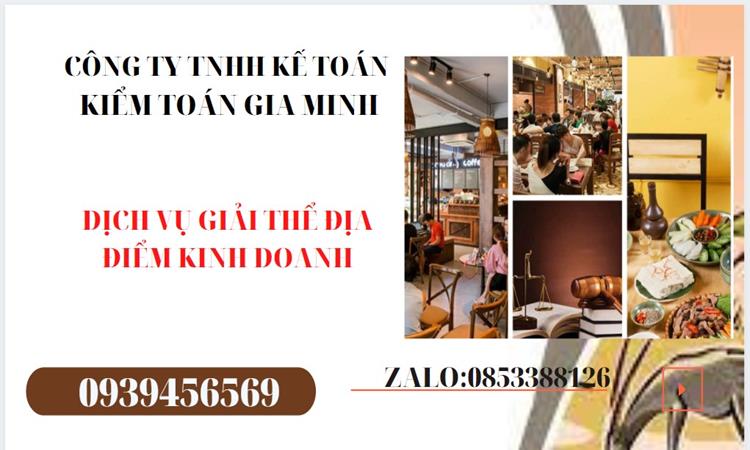 Thủ tục giải thể địa điểm kinh doanh tại TP Cần Thơ