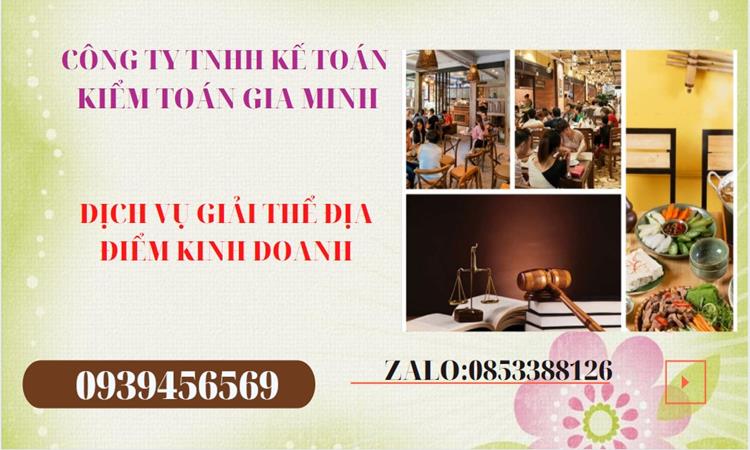 Thủ tục giải thể địa điểm kinh doanh tại Vũng Tàu