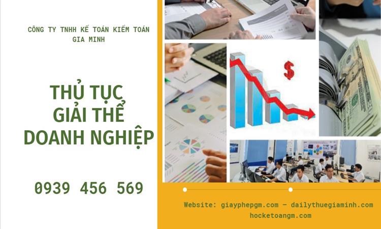 Thủ tục giải thể doanh nghiệp tại Hải Dương trọn gói 