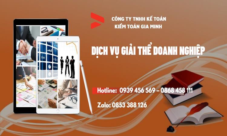 Thủ tục giải thể doanh nghiệp tại Huyện Hoài Đức trọn gói 