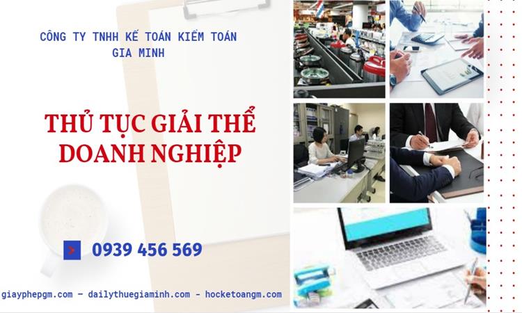 Thủ tục giải thể doanh nghiệp tại Huyện Mê Linh trọn gói 