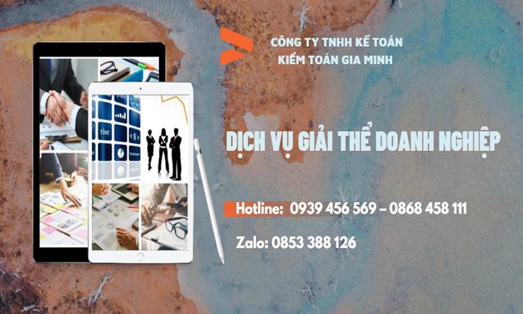 Thủ tục giải thể doanh nghiệp tại Quận Cái Răng trọn gói 