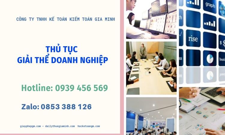 Thủ tục giải thể doanh nghiệp tại Quận Hai Bà Trưng trọn gói 4 Thủ tục giải thể doanh nghiệp tại Quận Hai Bà Trưng trọn gói