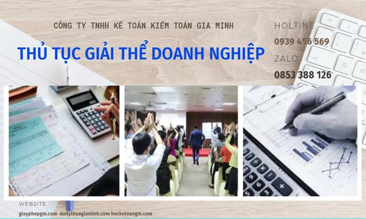 THỦ TỤC GIẢI THỂ DOANH NGHIỆP TẠI QUẬN HOÀNG MAI TRỌN GÓI 4 Thủ tục giải thể doanh nghiệp tại Quận Hoàng Mai trọn gói