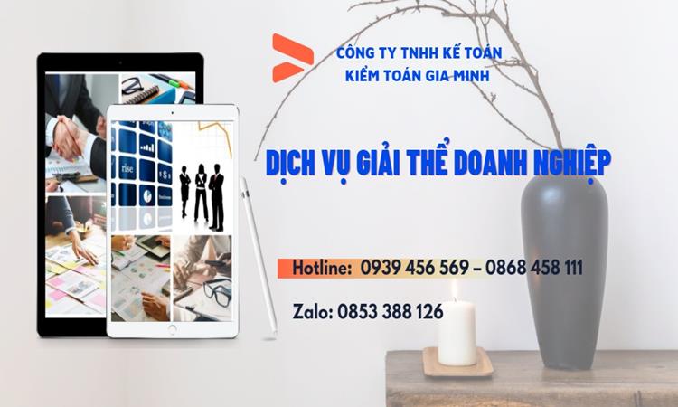 Thủ tục giải thể doanh nghiệp tại Quận Thốt Nốt trọn gói 